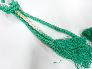 正絹　手組帯締め